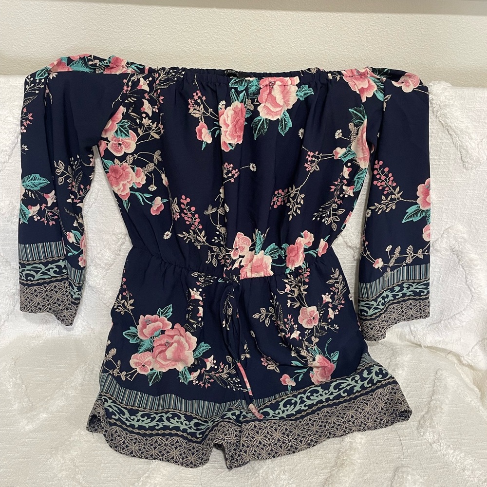 Floral Romper